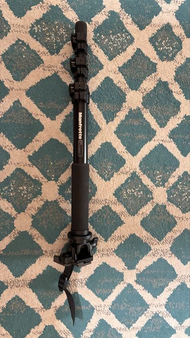 Монопод manfrotto 680b + голова manfrotto 234rc