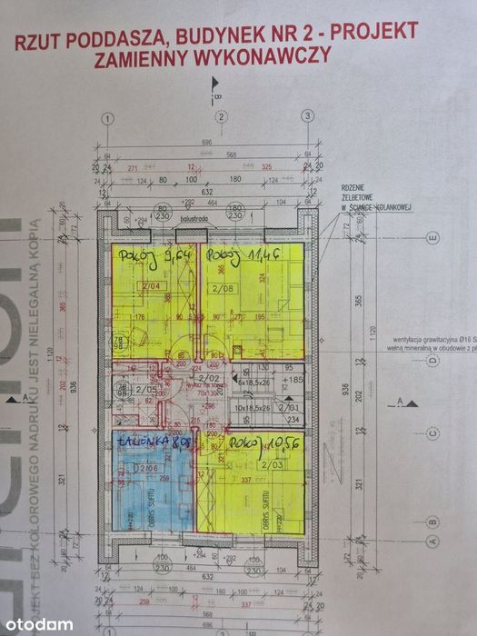 Kocmyrzów ul. Widokowa. Domy SSO -103 i 114 m2