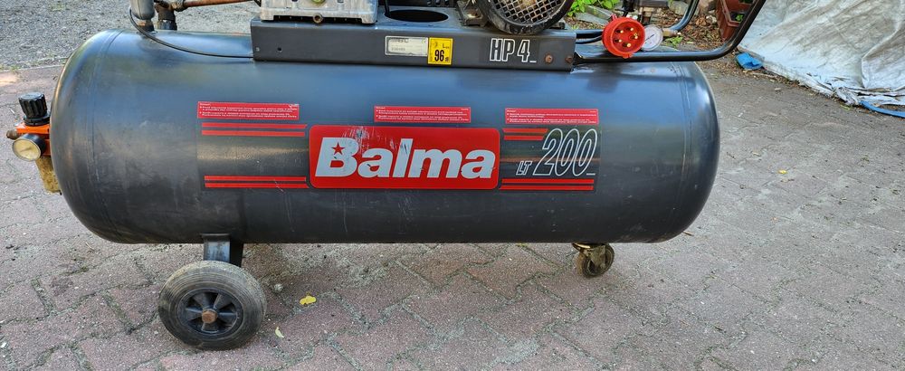 Kompresor tłokowy Balma lt 200