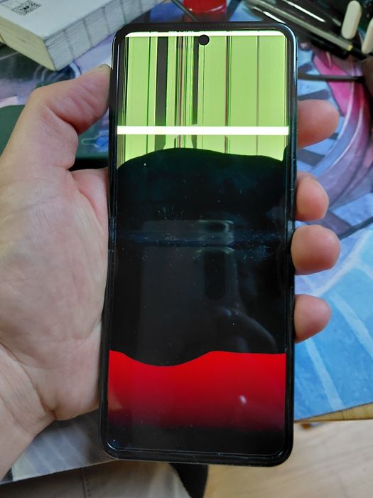 Motorola razr 50 ultra uszkodzony ekran wewnętrzny