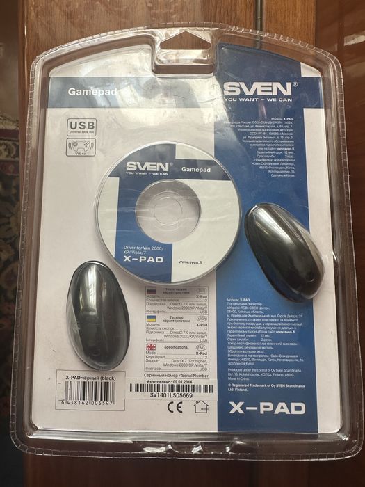 Геймпад SVEN X-Pad