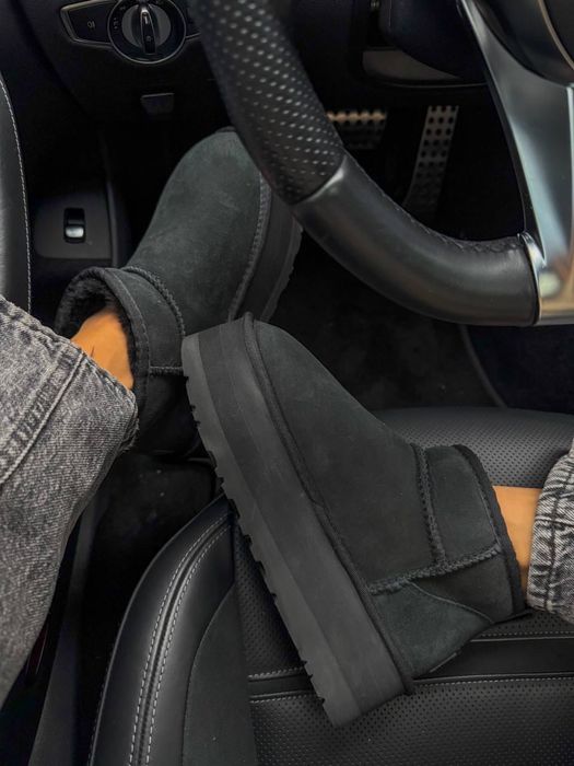 !!!АКЦІЯ!!!Ugg Classic Ultra Mini Platform XL Black