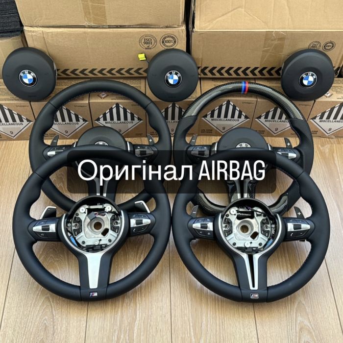 М руль BMW Х3 Х5 f10 f15 f25 f30 f32 f20 f22 f01 e60 e70 e90 e53
