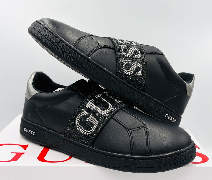 ‼️Nowe oryginalne trampki sneakersy GUESS Connur czarne 40 AZ 057