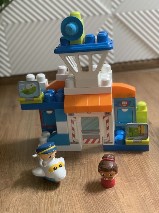 Klocki Mega blocks Lotnisko. Fisher Price