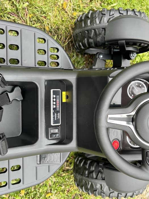 Traktor na akumulator + Przyczepka Pilot Miękkie koła EVA 3 Prędkości