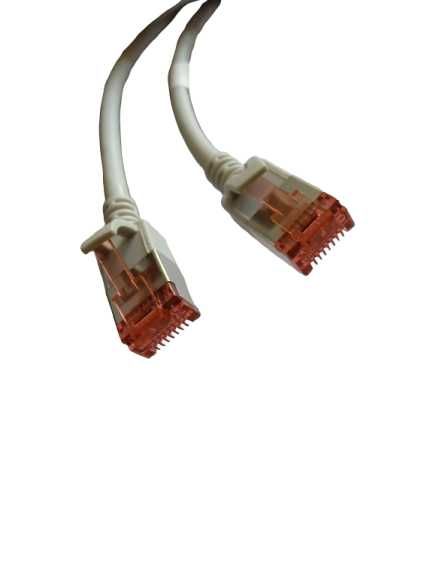 Kabel krosowy DIGITUS CAT 6 U-FTP Slim Patch Cord RJ45, dł. 2,5m szary