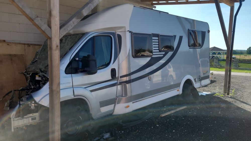 Fiat Ducato Fiat ducato caprer uszkodzony brak silnika i skrzyni biegów