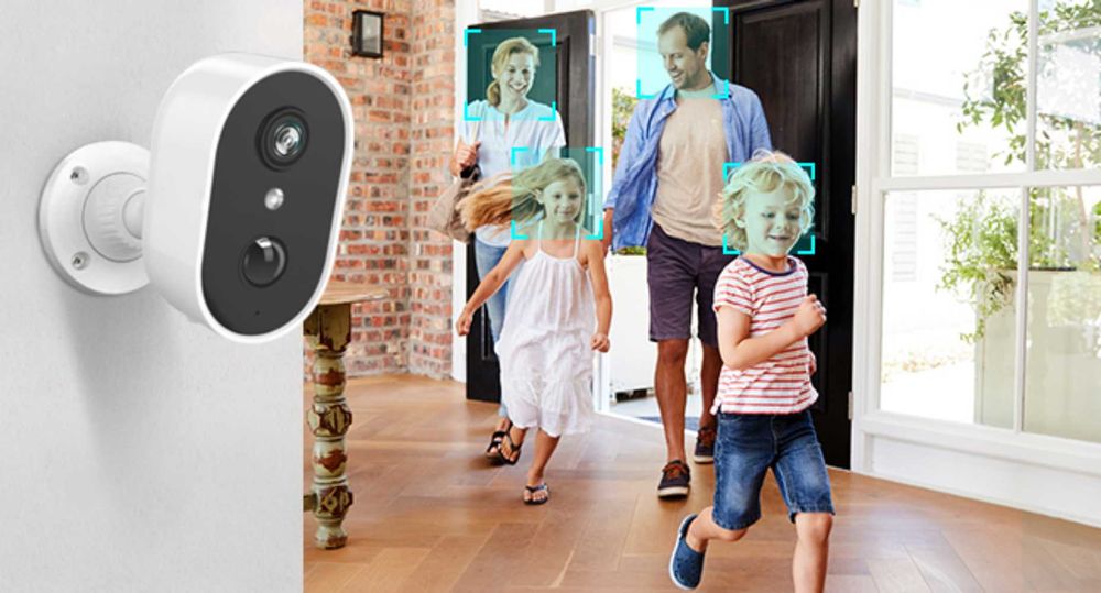 Câmara Vigilância/FullHD/WiFi/Exterior/Interior/Sem Fios/Bateria