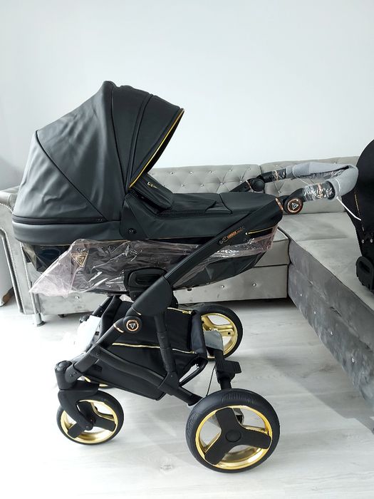 Wozek 2w1 3w1 junama diamond fluo line Nowy wysyłka ekoskóra