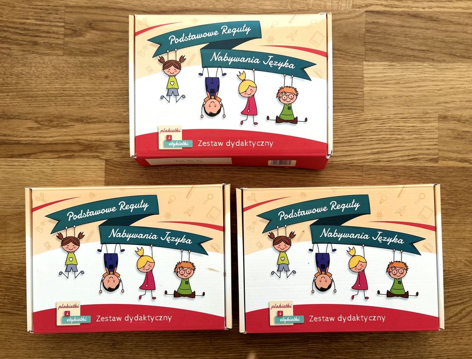 Zestaw materiałów logopedycznych – 3 komplety Arson