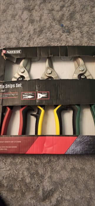 Набір ножиць по металу Parkside