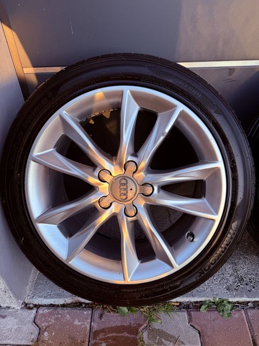 Koła 17 cali 5x112 opony 225/45/r17 oryginał Audi a3