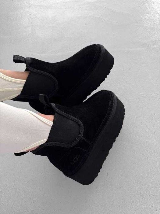 Угги/Угг/Уггі/Уги/Угі/UGG Australia Platform Chelsea Black