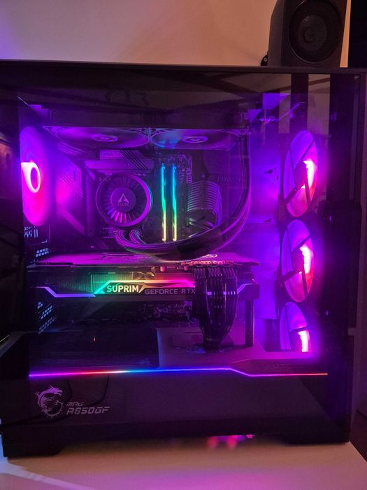 komputer gaming RTX 3090 MSI Suprim INTEL 13600KF 32GB DDR5 6600MHz GWARANCJA