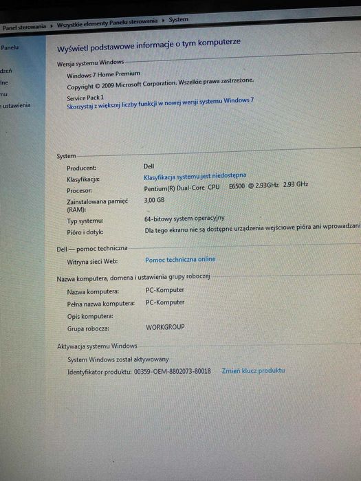 Komputer stacjonarny