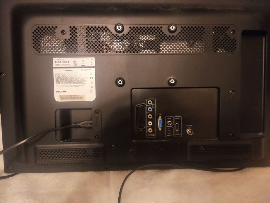 model IKEA UPPLEVA L24U4000FC, który ma 24 cale.