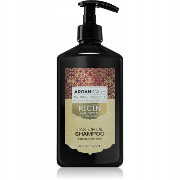 szampon arganicare ricin 400 ml