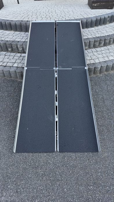 Najzdy rampa dla wózka aluminiowa netti
