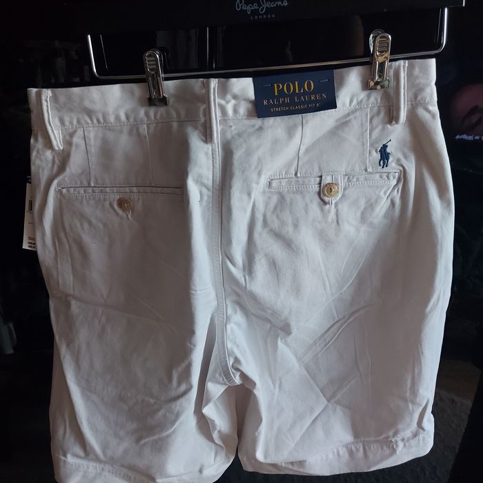 Spodenki męskie białe krótkie r 30 / s  Ralph Lauren
