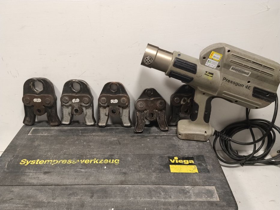 Zaciskarka Viega Pressgun 4E+cegi gaz 35/28/22/18/15
