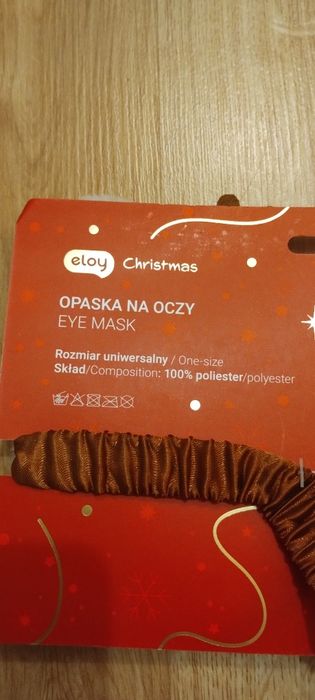 Opaska na oczy nowa
