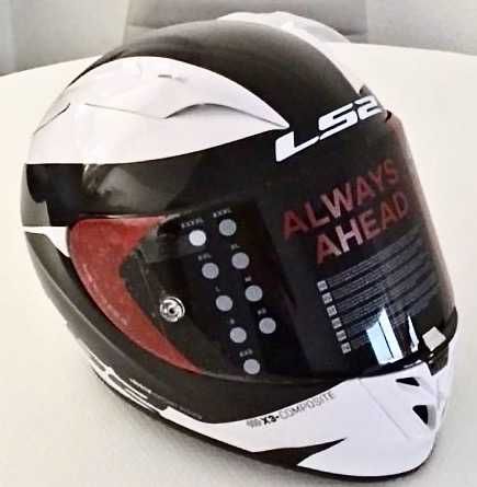 Capacete NOVO LS2 Arrow R Carbono/Kevlar (38% DESCONTO) Tam L-XL