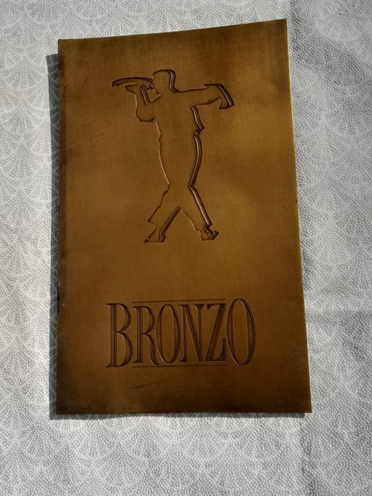 Medalhas comemorativas em bronze.