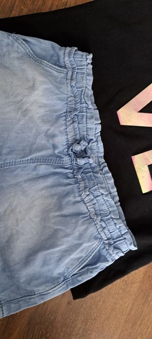 Letni komplet r. 116 krótkie spodenki i t-shirt / bluzka