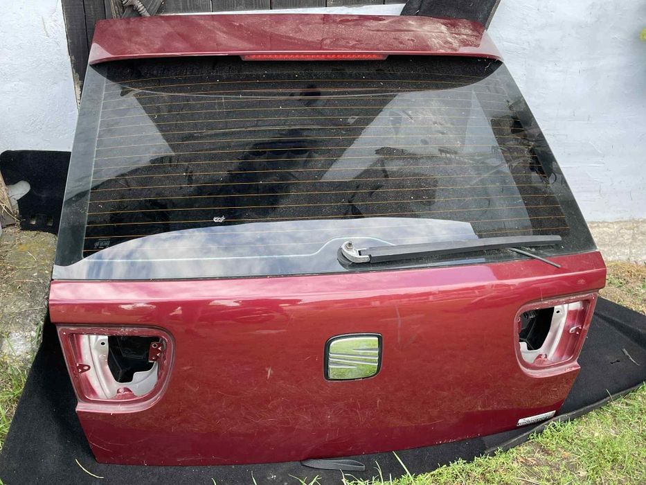 Klapa tył seat leon 1 wiśnia