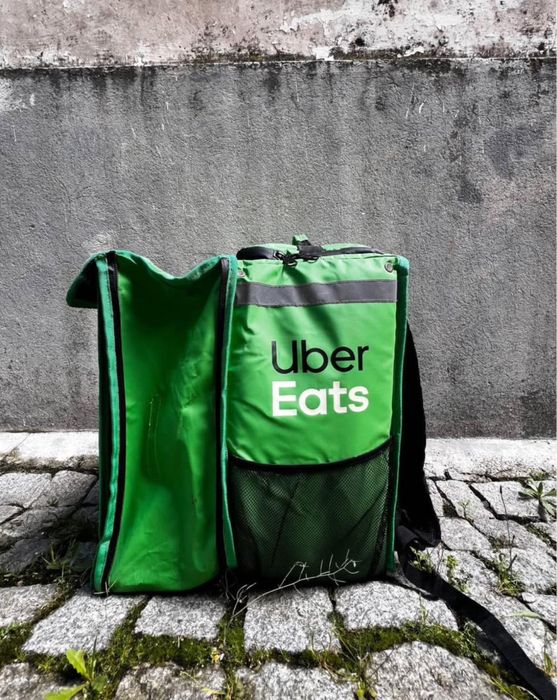 Mochila de Entregas Uber Eats – Isotérmica e Resistente