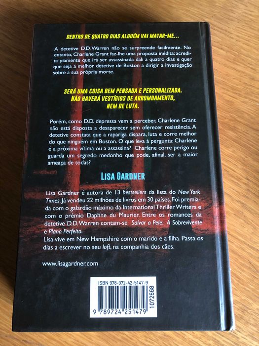 NÃO ME APANHAS     Lisa Gardner    portes grátis