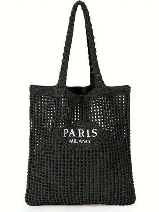 трендова вʼязана торба