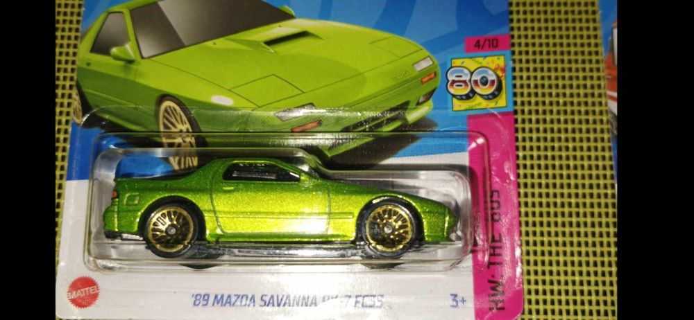 5 modeli Mazda od Hot Wheels