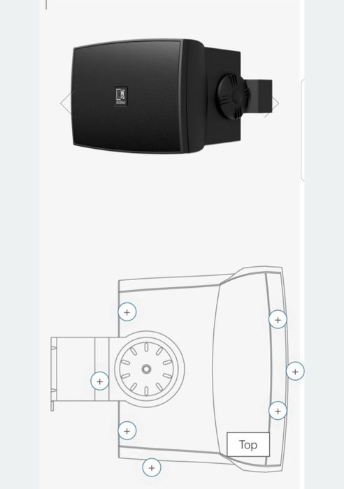 5 Colunas Audac WX502 /OB