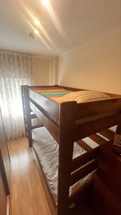 Cama beliche madeira maciça
