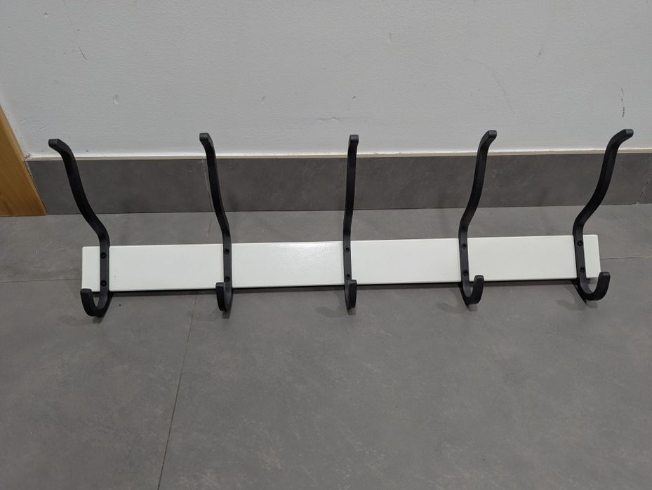 Cabide de parede Ikea, HJALMAREN, 58cm branco