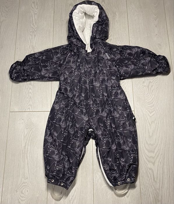 Дитячий комбінезон Reima Moomin 68-74 см сірий як новий