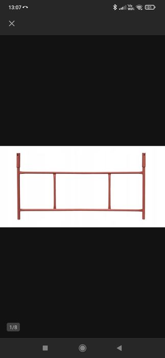 Rusztowanie warszawskie koła podest przejezdne