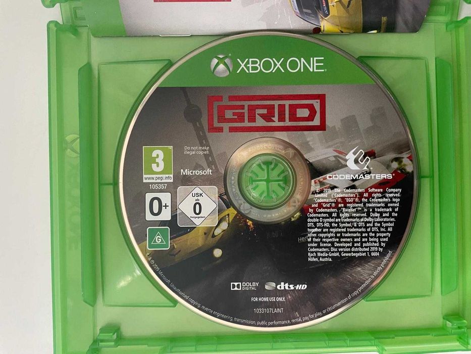Gra xbox Grid day one edition