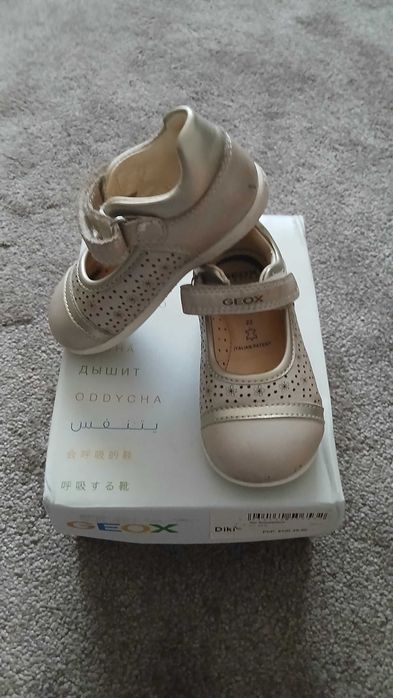 Sapatos em pele  geox 22