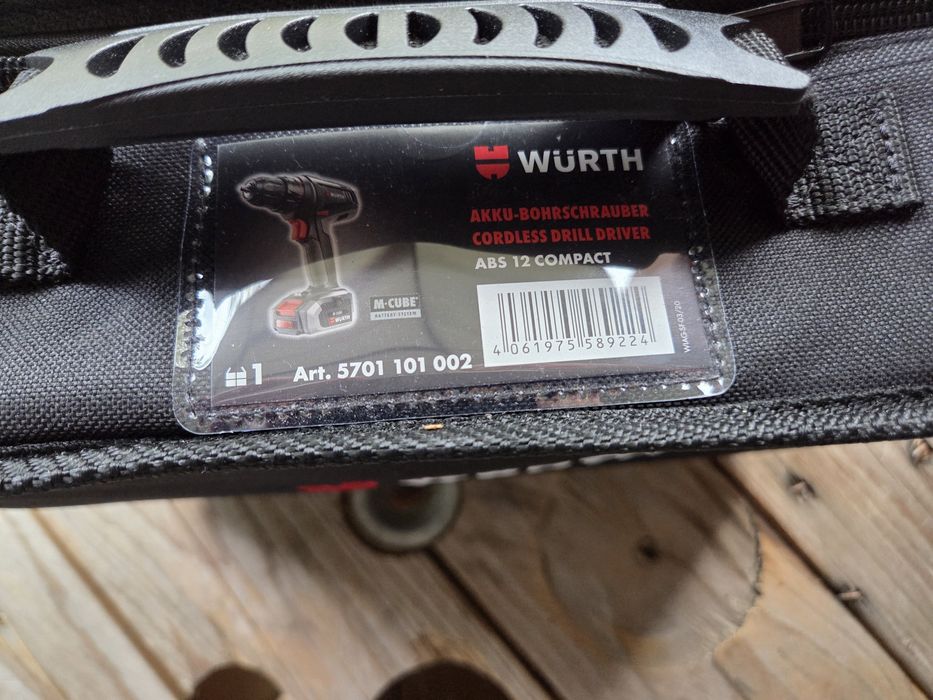 Wkrętarka 12 V WURTH ABS 12 COMPACT