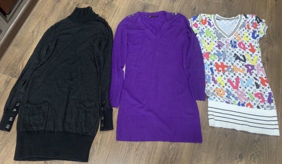 Туника/платье/ удлиненная футболка "Louis Vuitton"