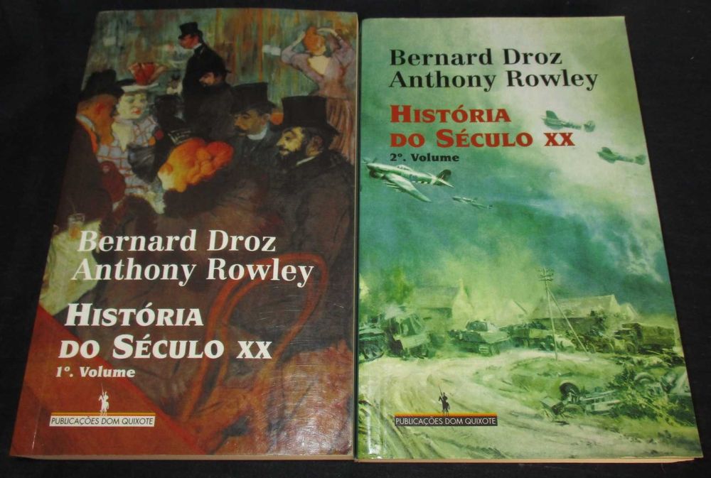 Livros História do Século XX volume 1 e 2 Bernard Droz Anthony Rowley