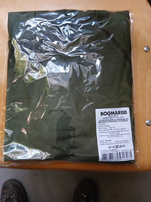 Koszulka polowa 304A/ MIN-L wzor mon nowa rozmiar l