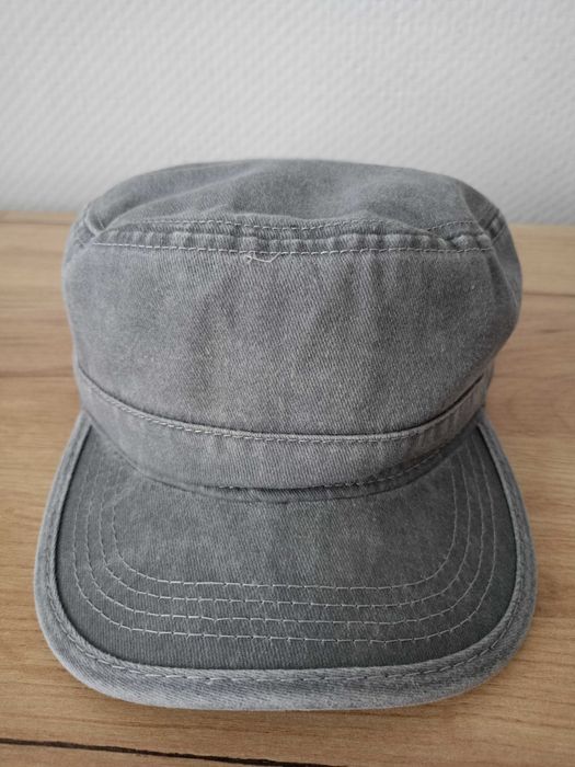 Czapka patrolówka męska/młodzieżowa Szary - nowa