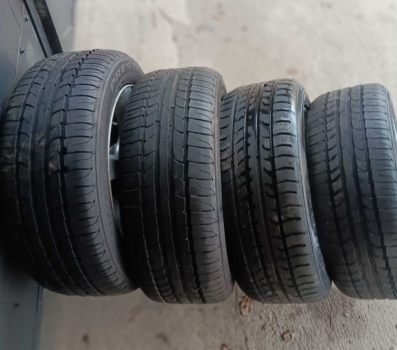 Alufelgi/ koła 16", Dezent 114,3 ET40+ opony zimowe
