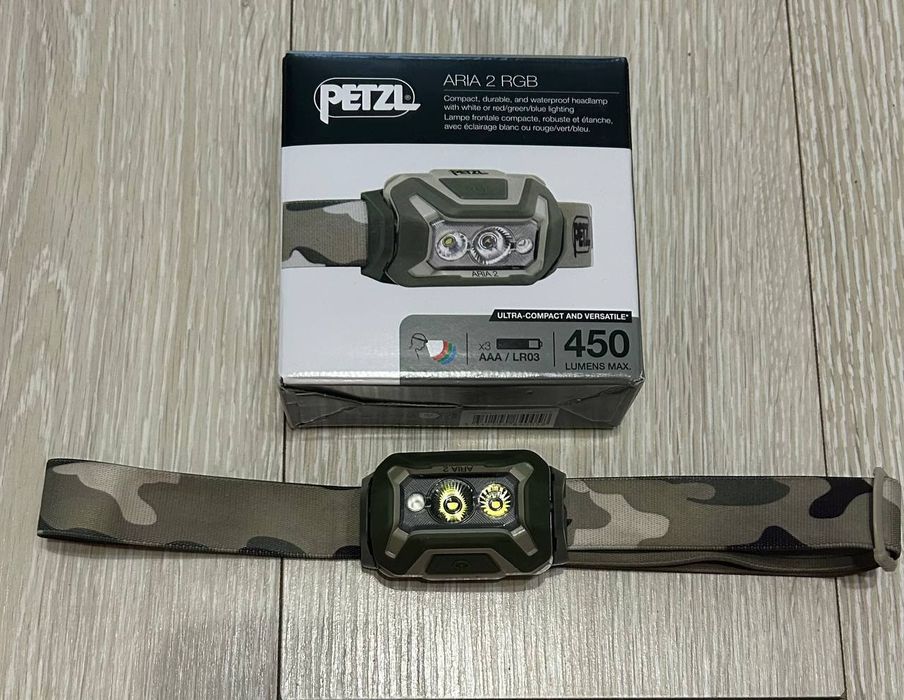 Налобный фонарь Petzl ARIA 2 RGB
