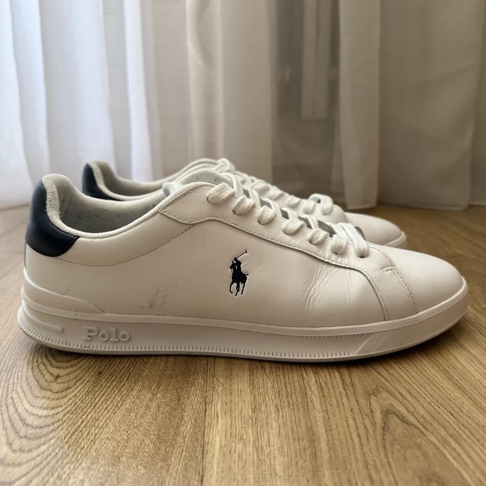 Кожаные кеды Polo Ralph Lauren ( 43 размер/оригинал)