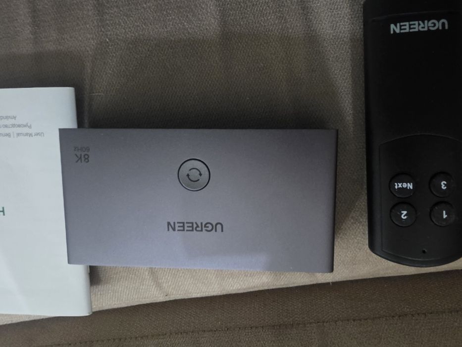 Комутатор Switch Ugreen HDMI 2.1 Switch 3 in 1 Out 8K 60Hz 4K 144Hz
